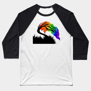 Rainbow Dream Tree Baseball T-Shirt